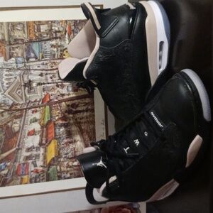 JORDAN DUB ZERO BLACK FOSSIL STONE SHOES